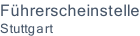 Führerscheinstelle Stuttgart
